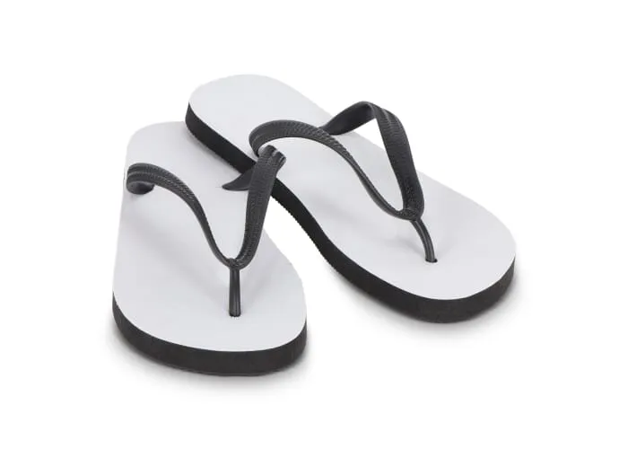 Slippers maat L 39/42 sublimatie Wit