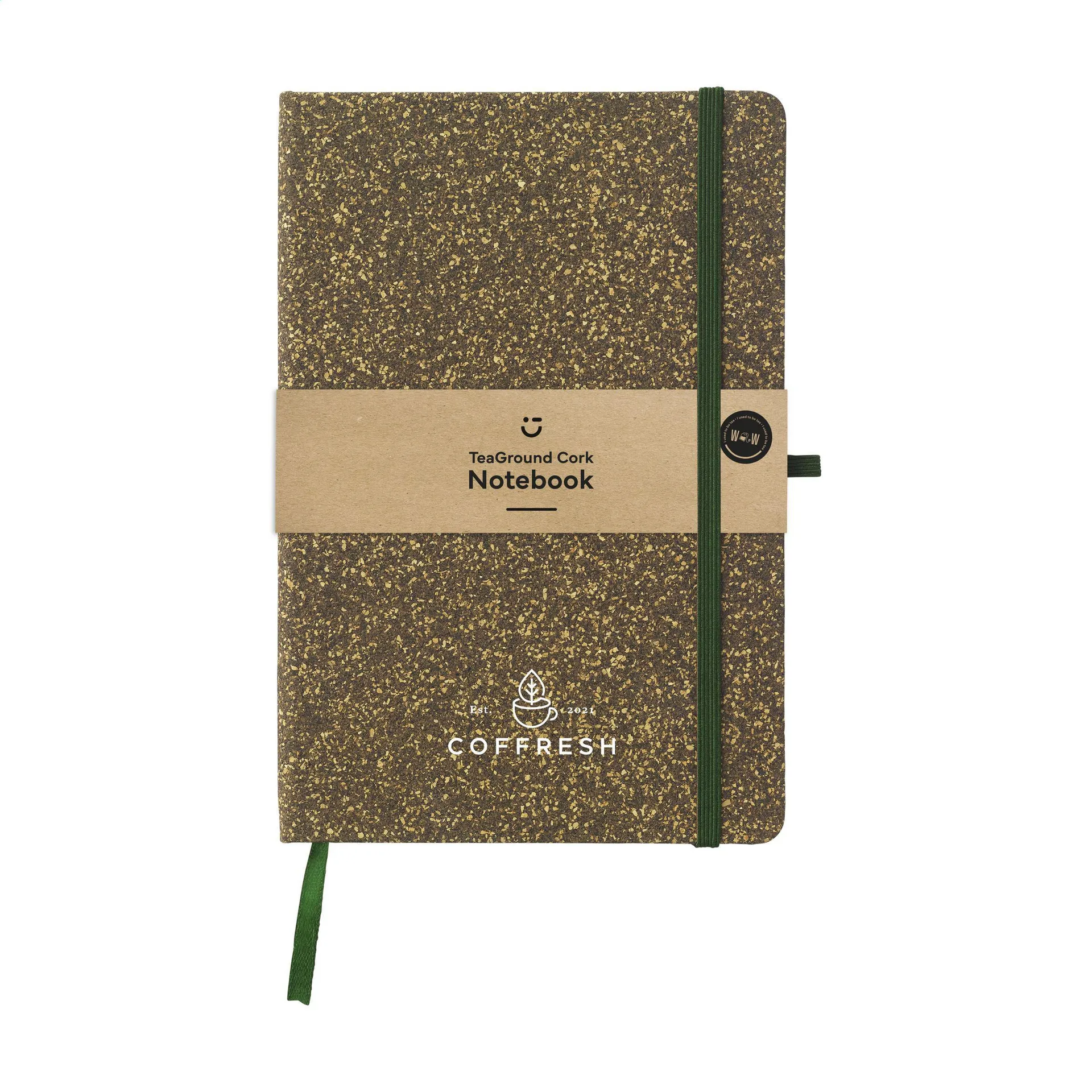 TeaGround Cork Notebook A5 notitieboek bruin