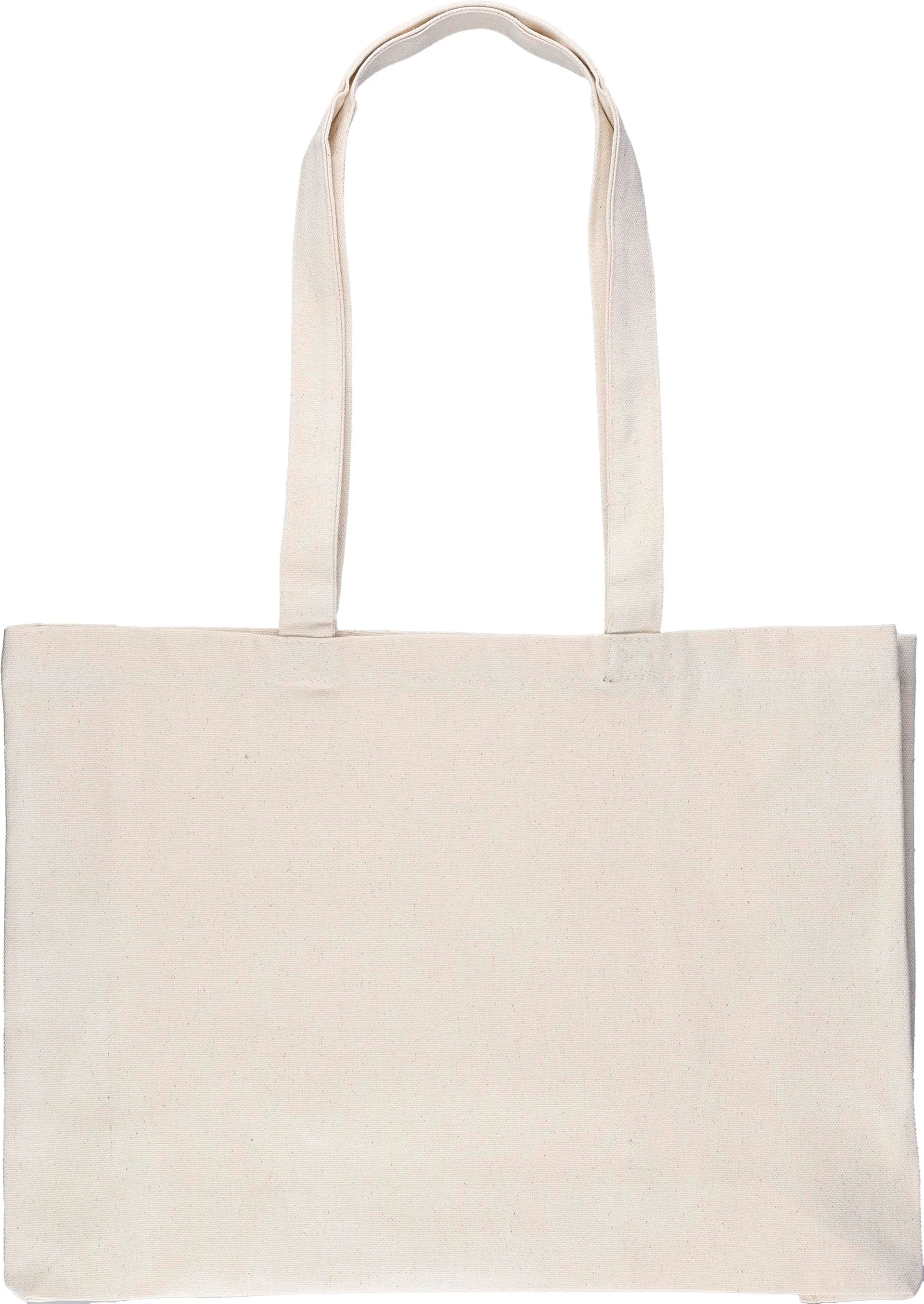 Katoen (280 gsm) boodschappentas Harrier khaki (écru)
