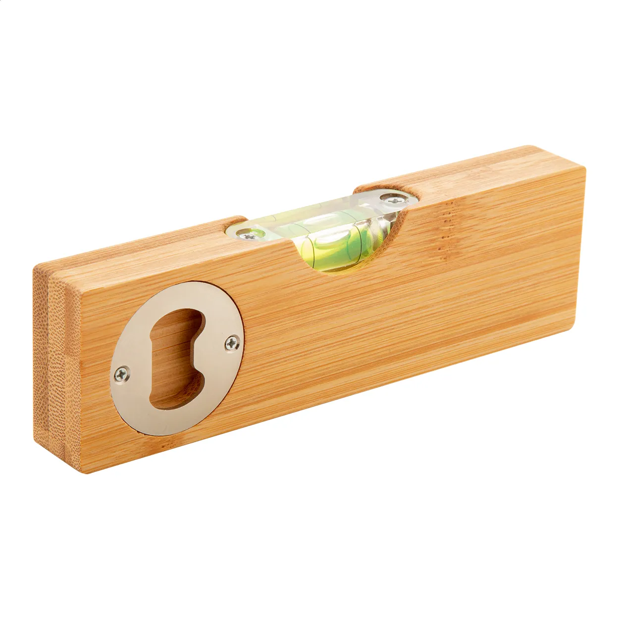 Spiroo waterpas flesopener natuurlijk