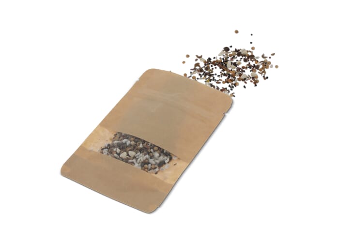 Bloemenzaad droogbloemen 4 gram Bruin