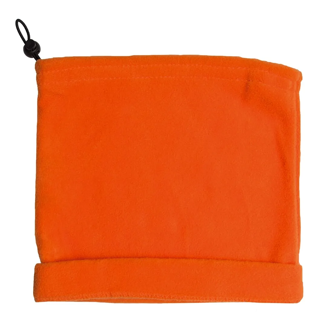 Ski col fleece Oranje