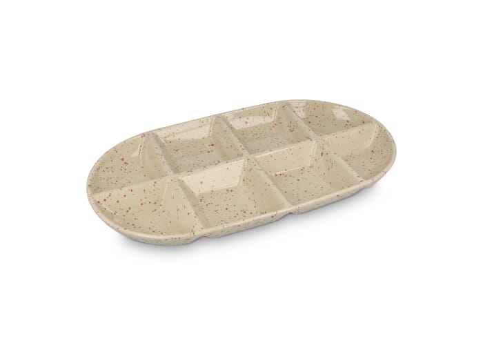 Sagaform Ditte Keramische Serveerschaal 36x20cm Beige