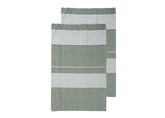 Sagaform Ella hamamdoek  2-pack 50x70cm, Groen