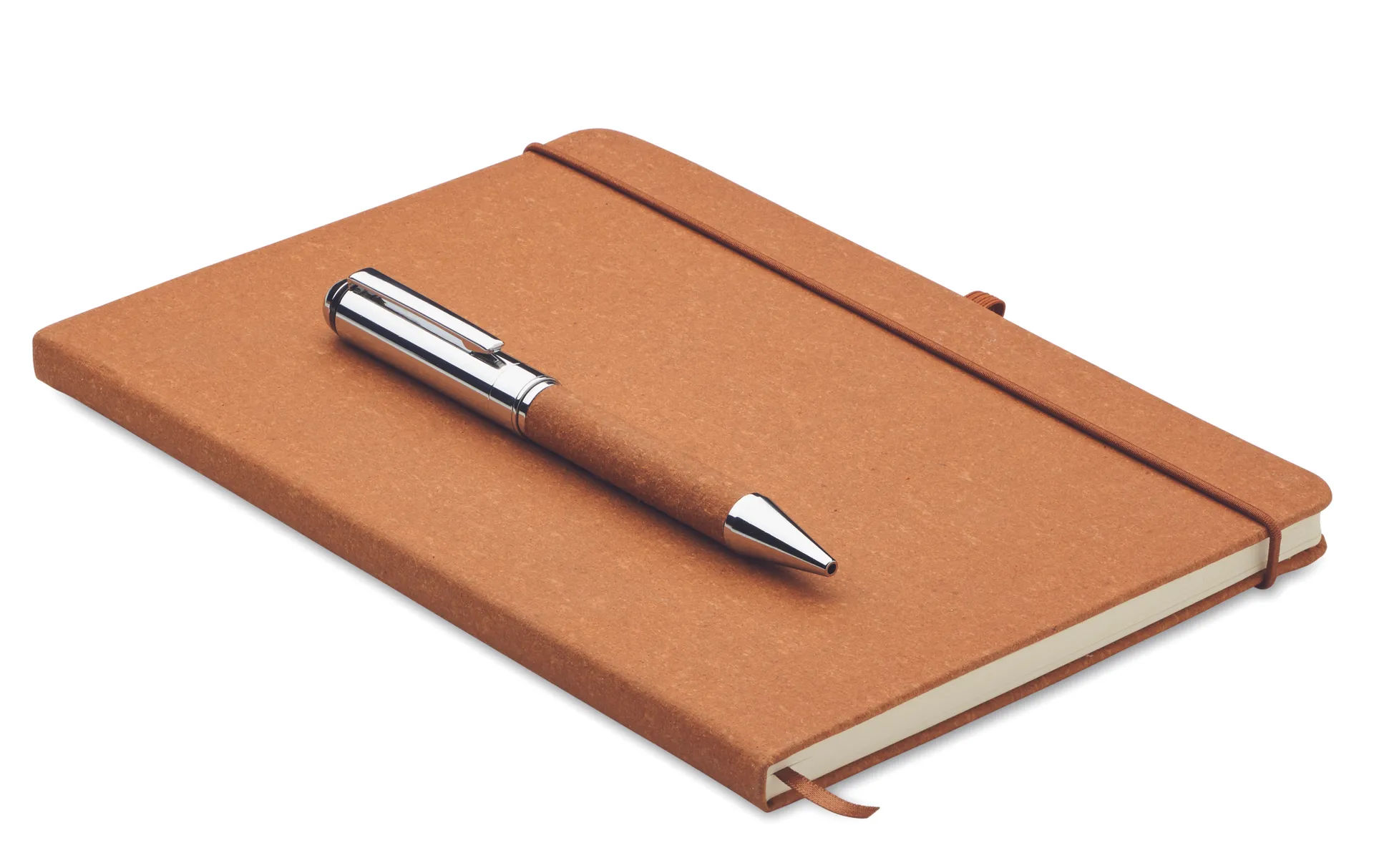 Set notitieboeken gerecycled le Beige