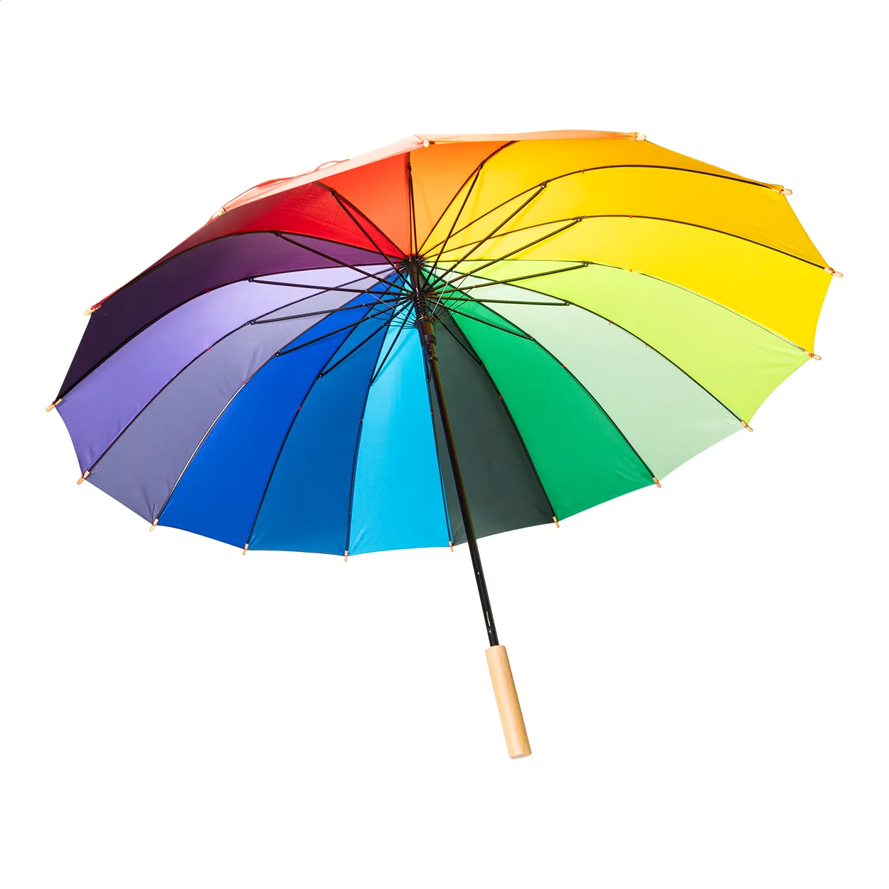 Rainjoy regenboog paraplu meerkleurig