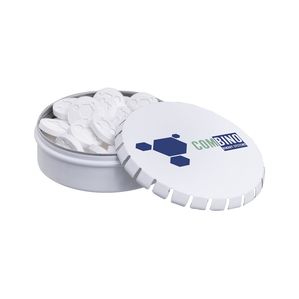 Clic-clac blikje logo mints