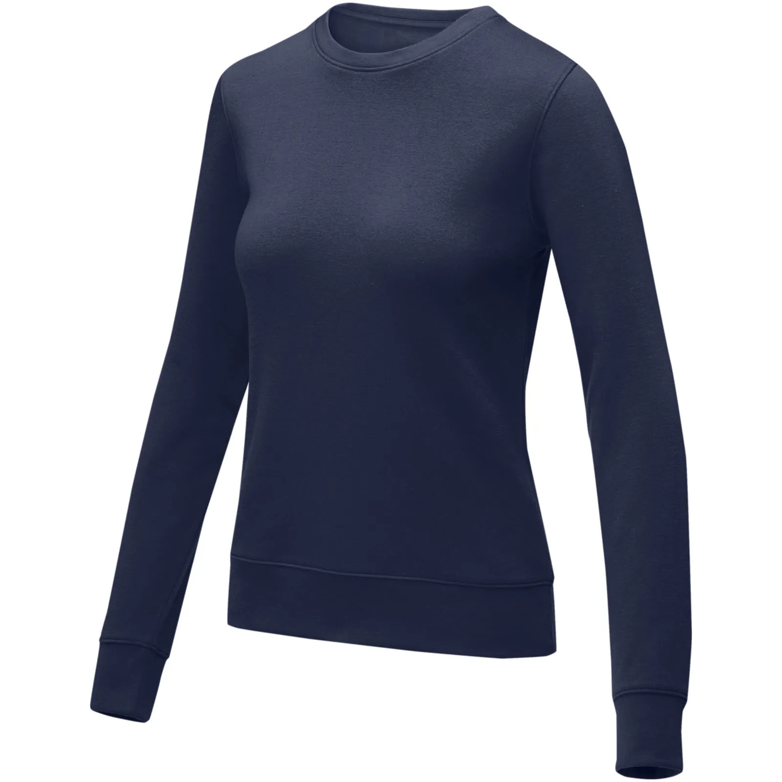 Zenon dames sweater met crewneck Marineblauw