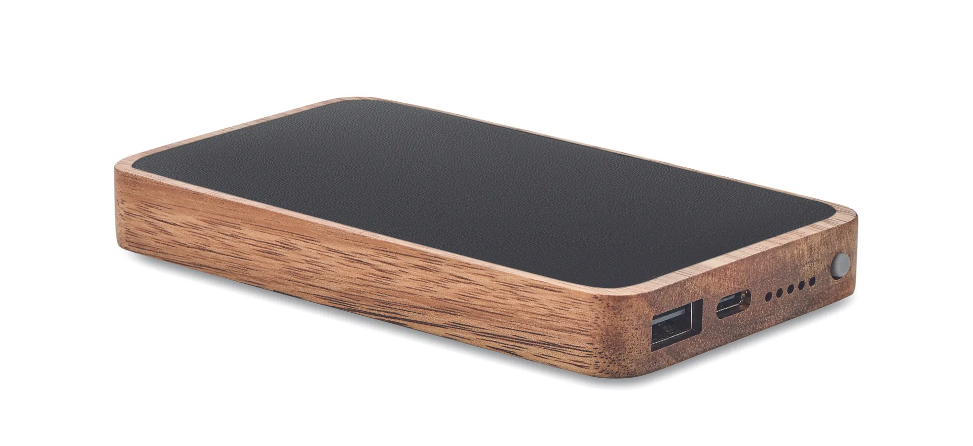 Draadloze 4000 mAh Powerbank Zwart