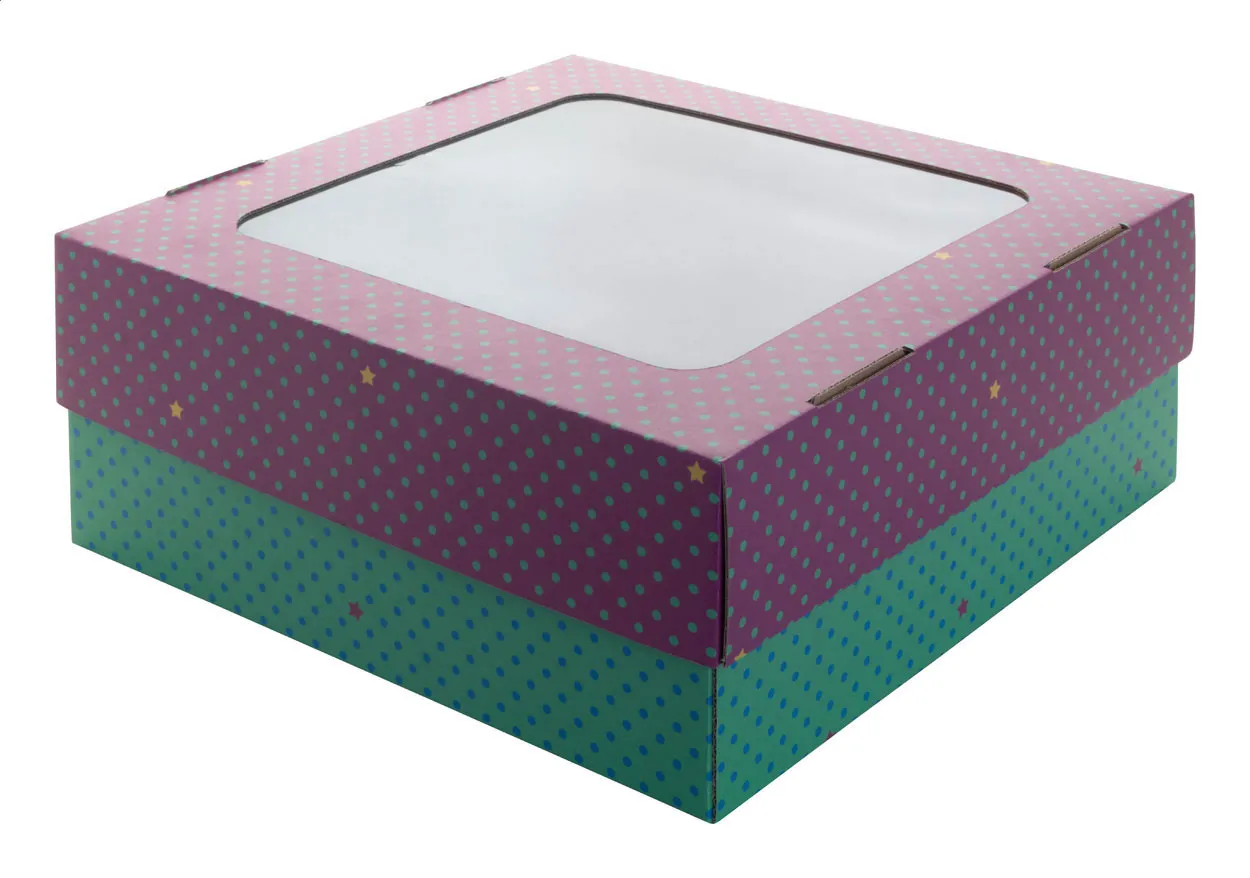 CreaBox Gift Box Window L geschenkdoos wit
