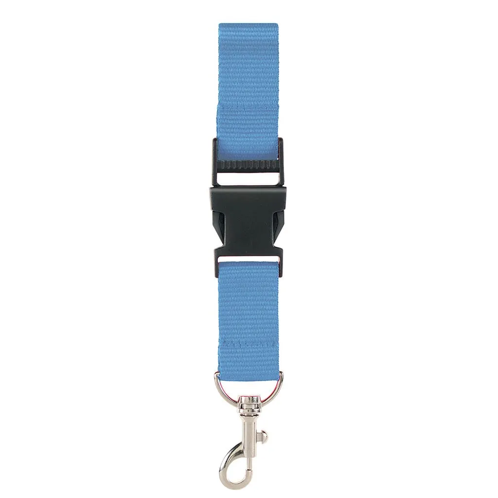 Neklint 2,5 cm met safetybreak Licht Blauw