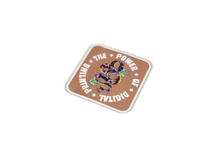 3D Digital Patch 15x15cm Transparant