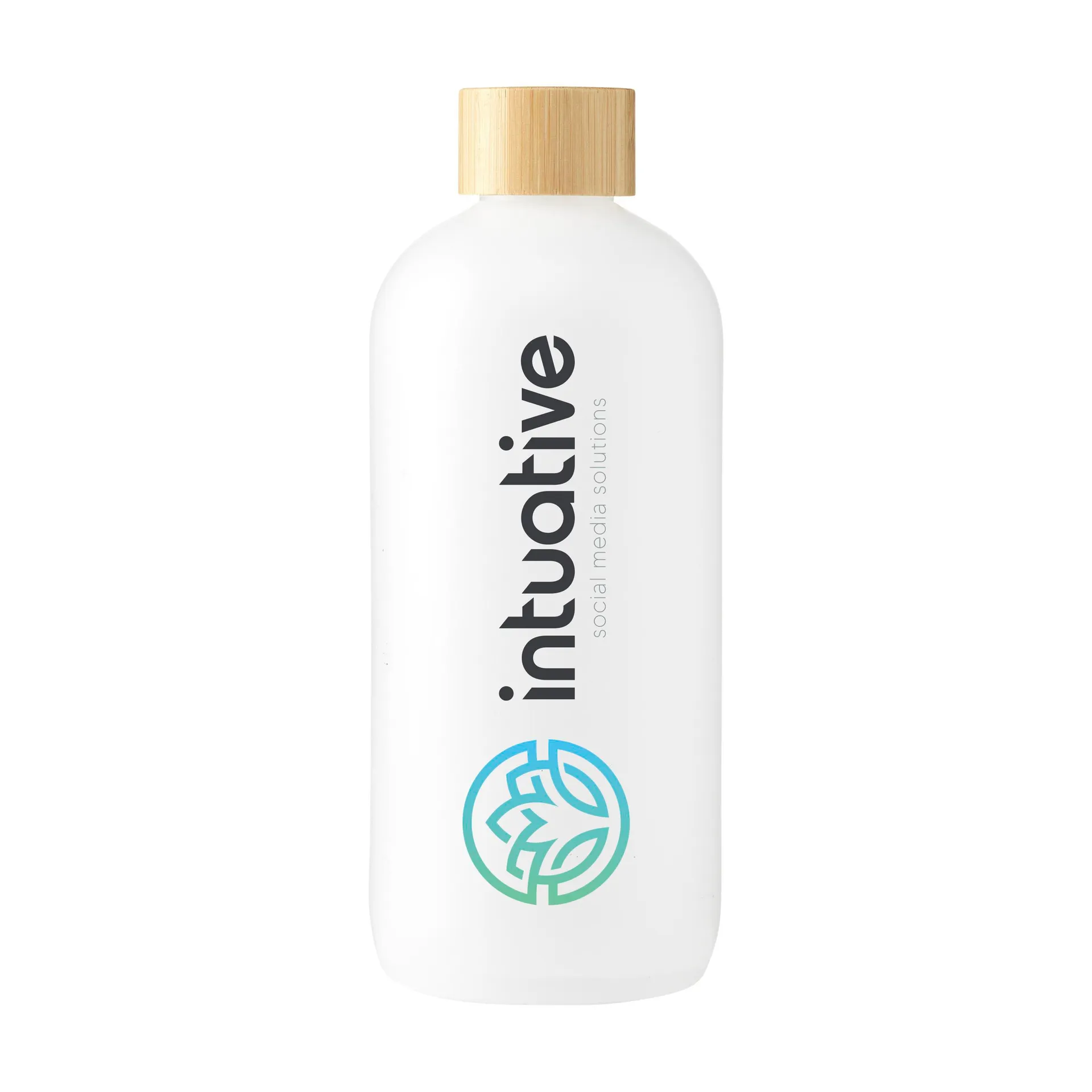 Natural Bottle 500 ml drinkfles frosted wit