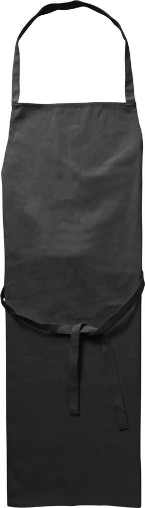 Katoenen (180gr/m²) keukenschort Misty zwart