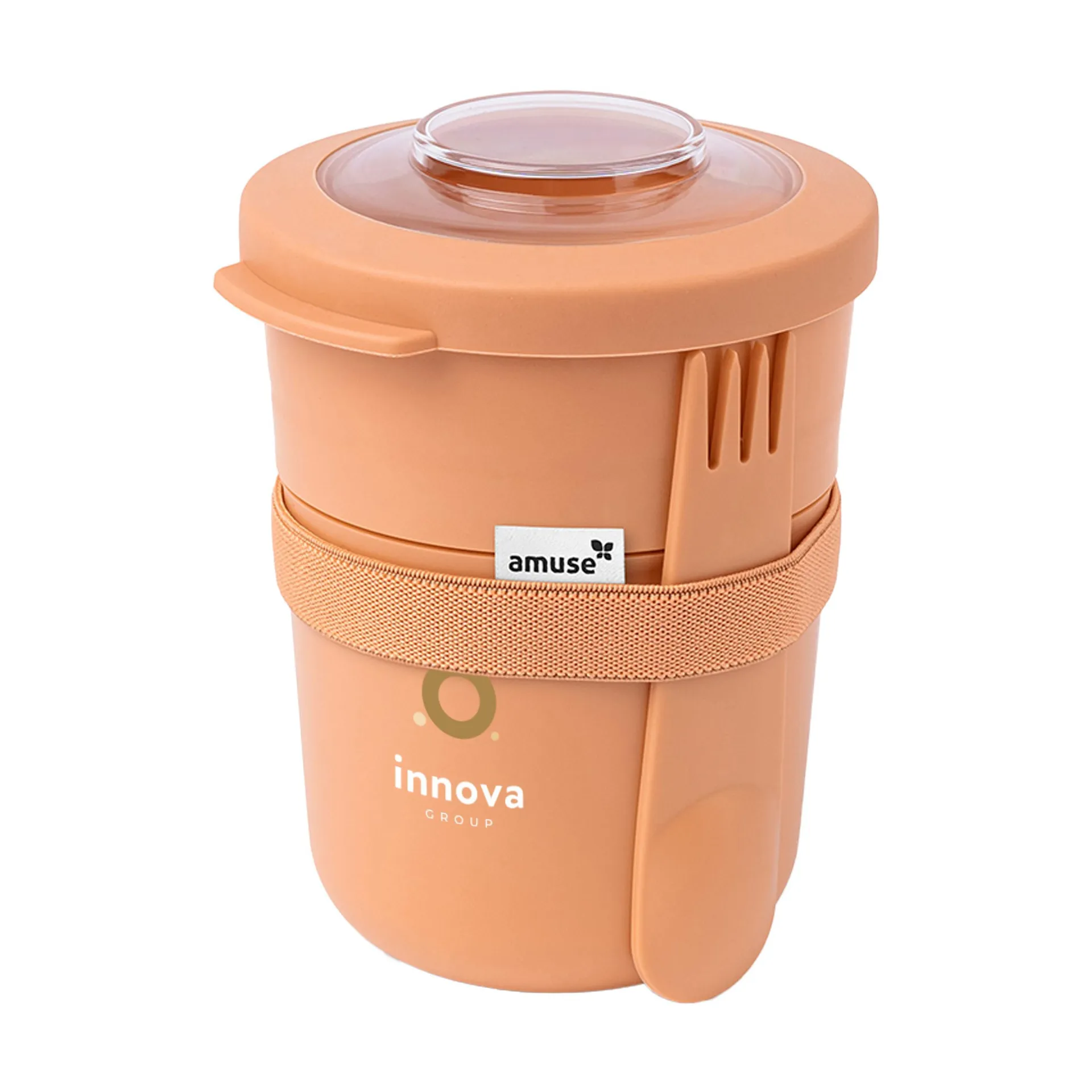 Amuse Tylla Food Bowl Duo 600 ml oranje