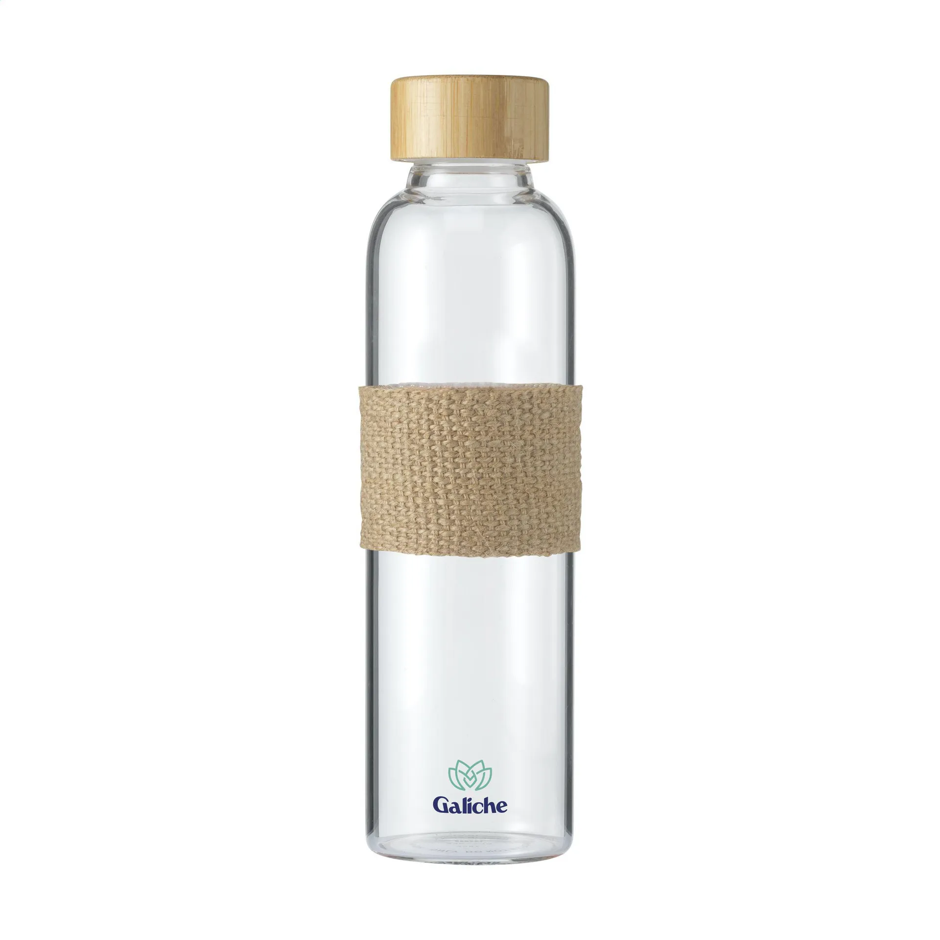 Senga Glass Bamboo 500 ml drinkfles bamboe