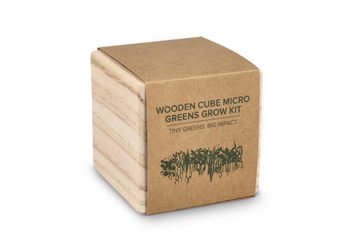 FSC Houten Plantenbak Set - Microgreens Natuur