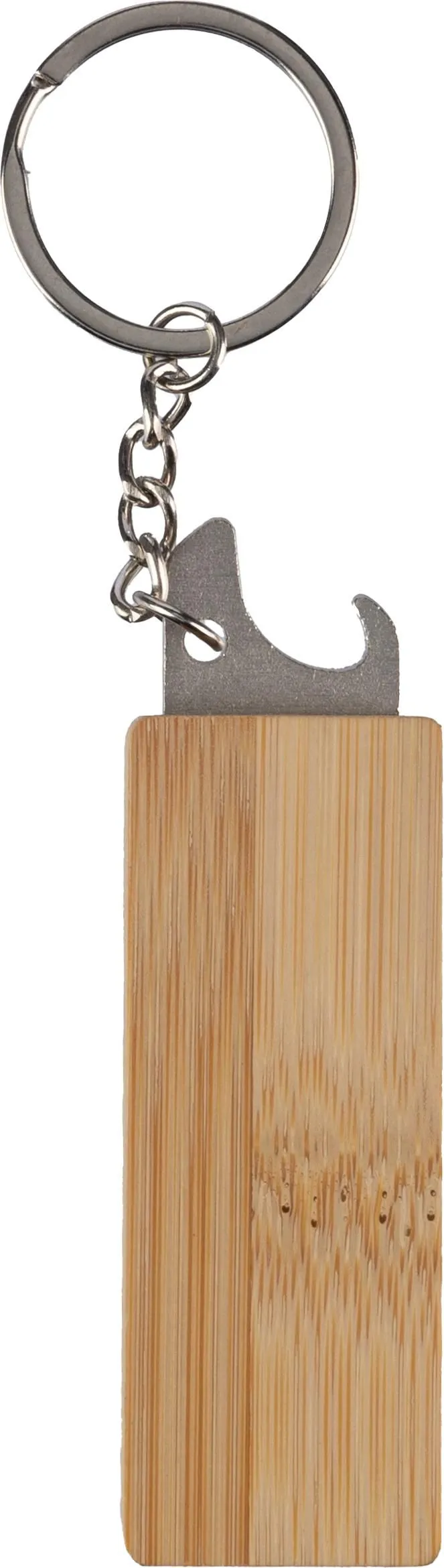 Bamboe sleutelhanger Klaus bruin