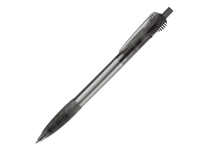 Balpen Cosmo grip transparant Transparant / Zwart