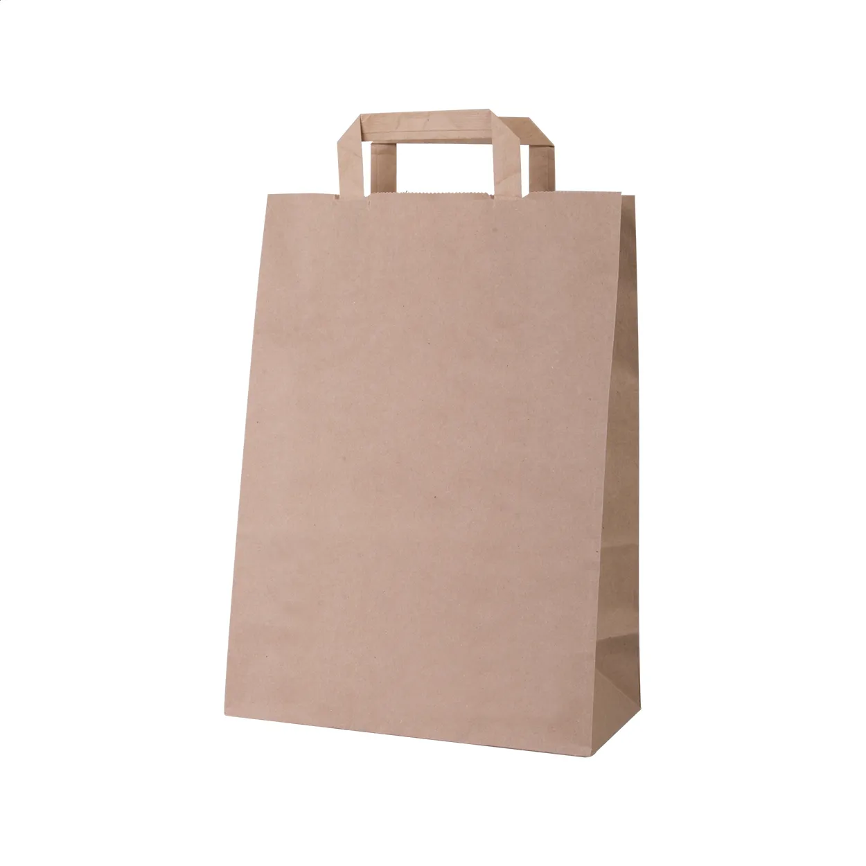 Market papieren tas bruin