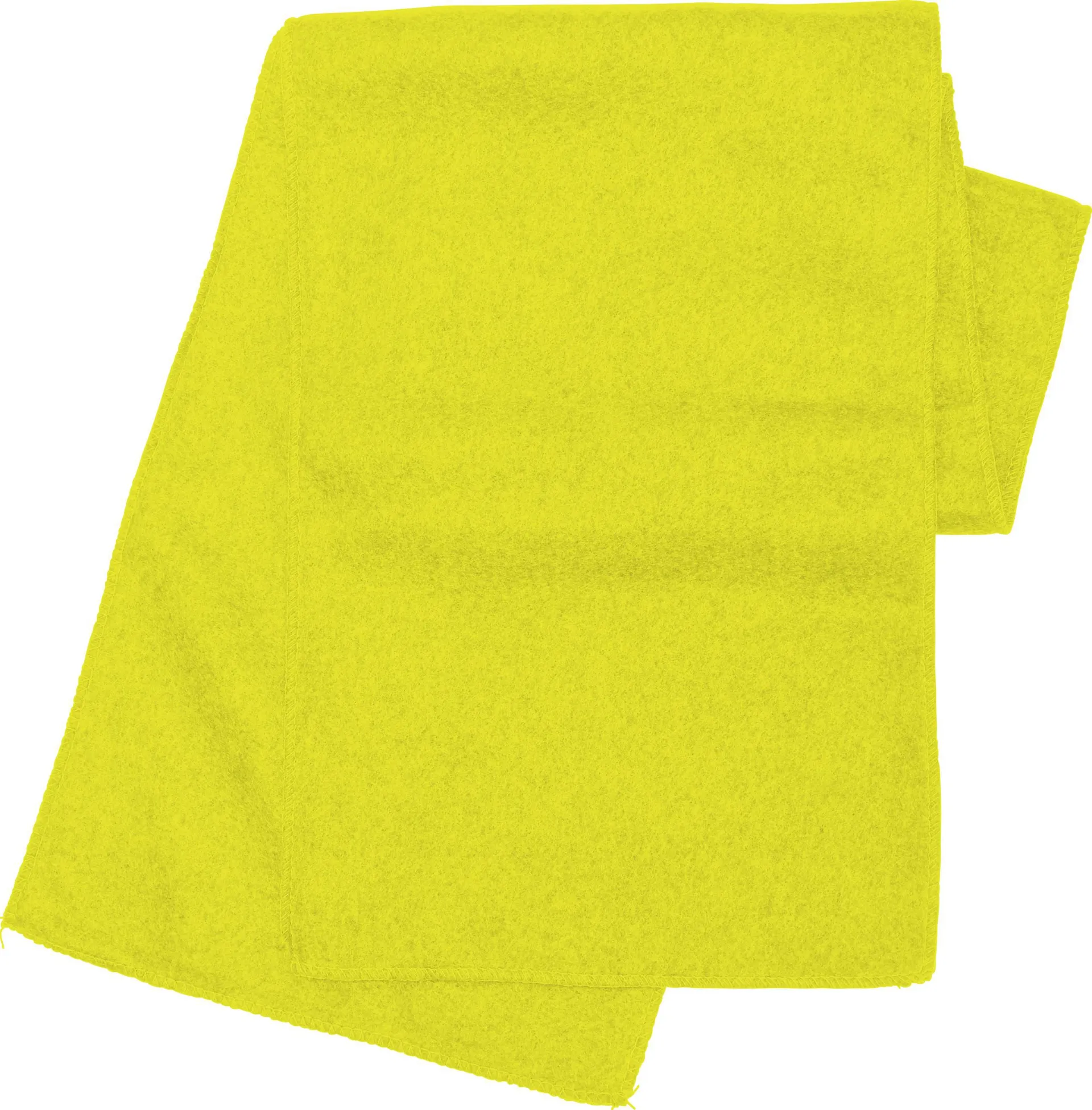 Polyester fleece (200 gr/m²) sjaal Maddison geel