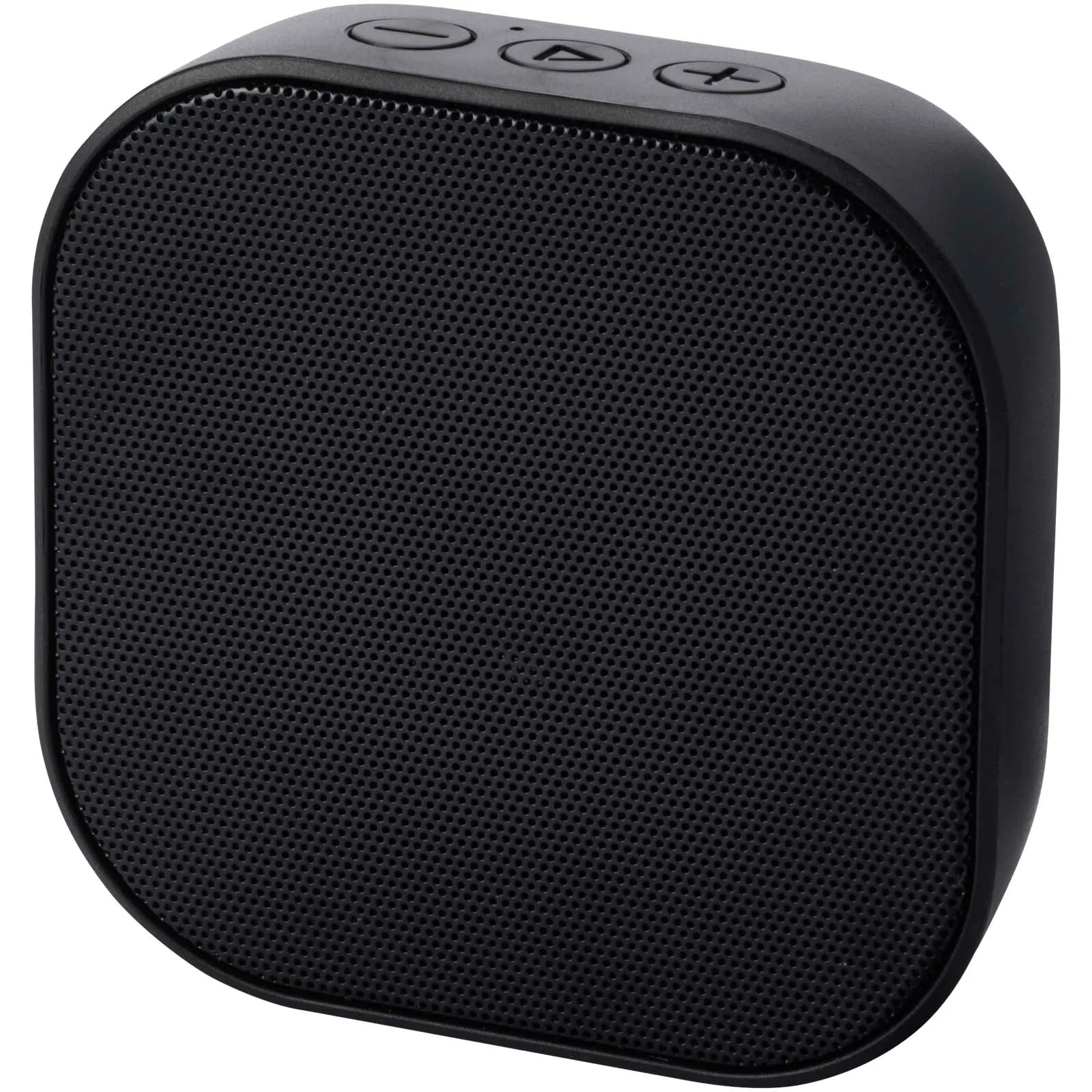 Stark 2.0 mini Bluetooth® speaker van 3 W van RCS gerecycled plastic Zwart