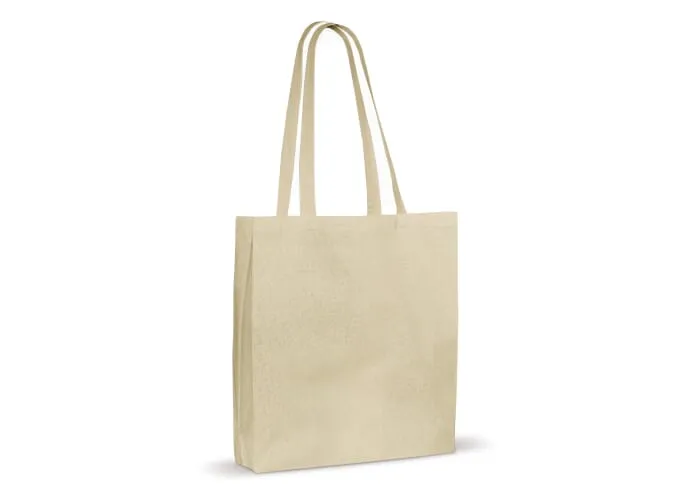 Schoudertas katoen OEKO-TEX® 140g/m² 38x10x42cm Ecru