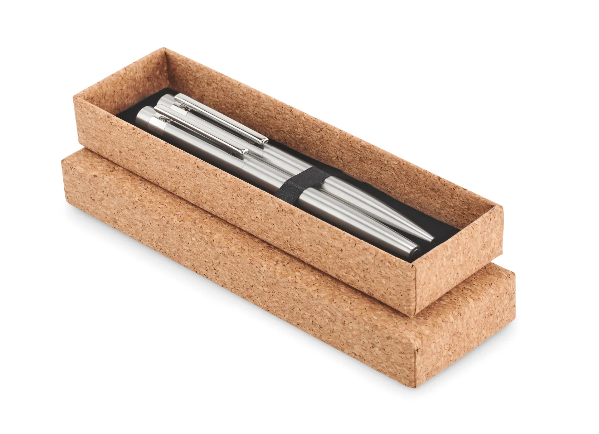 Gerecyclede RVS pennen Mat Zilver