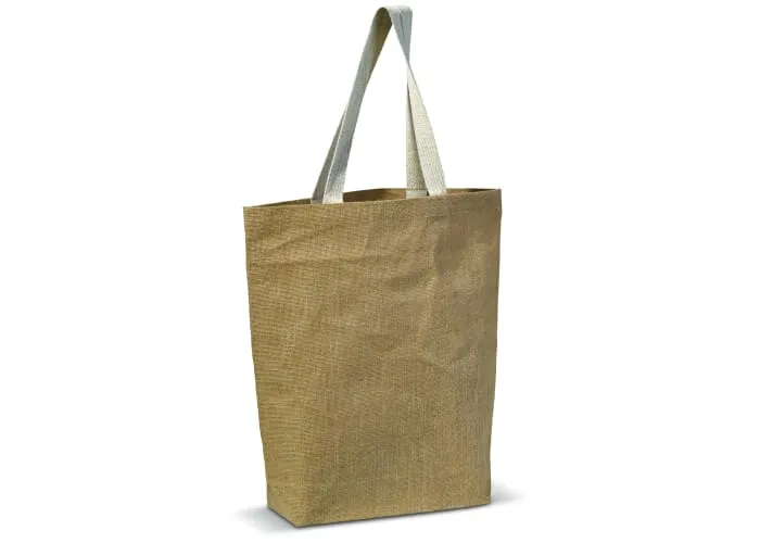 Schoudertas jute 340g/m² Natuur