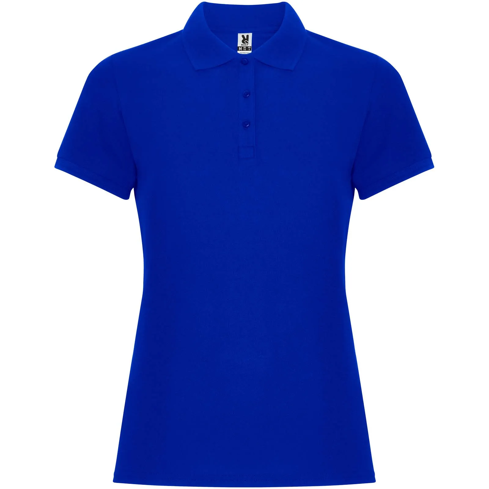 Pegaso Premium 220 g/m² damespolo met korte mouwen Blauw