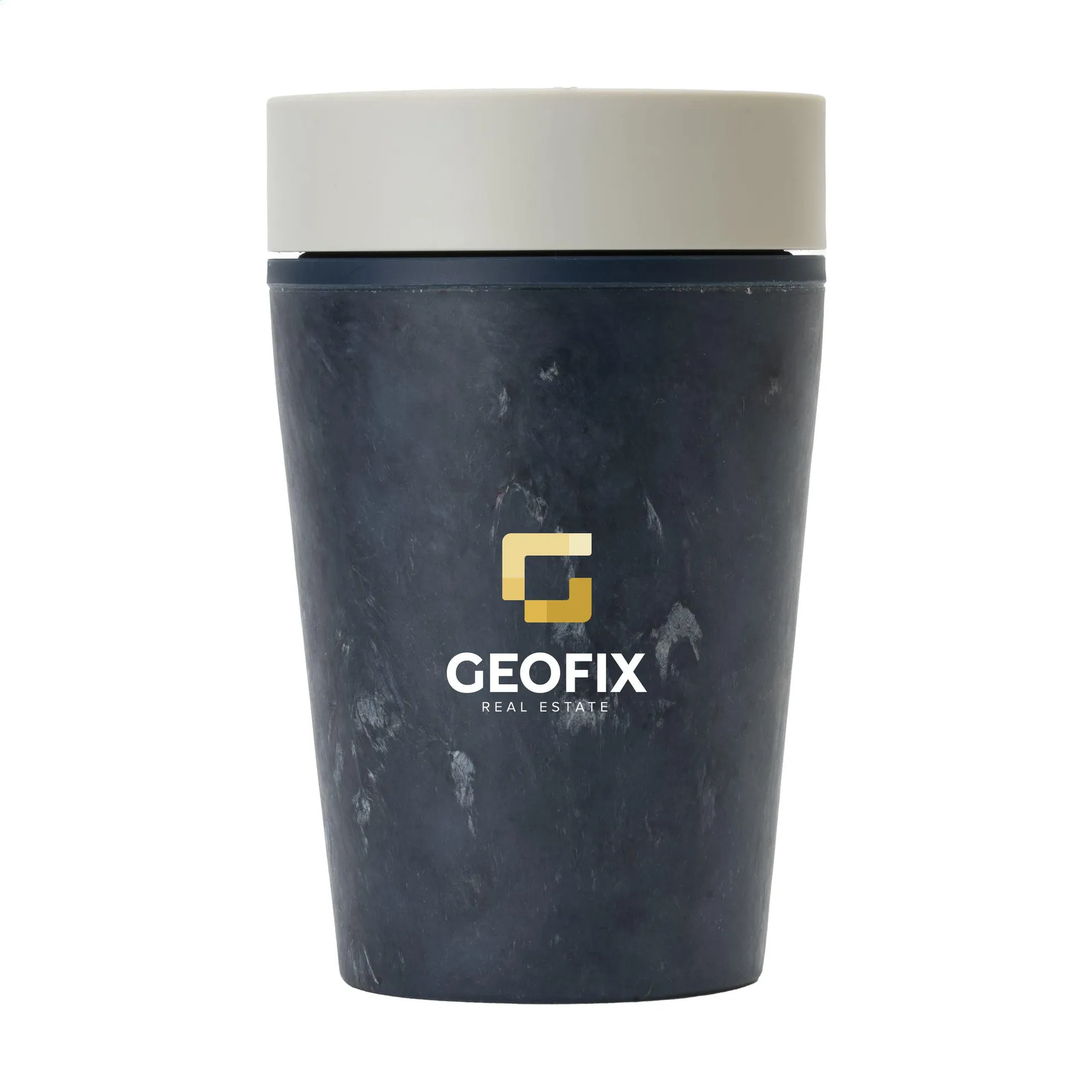 Circular&Co. Coffee Cup Fabric Waste 227 ml beker ecru