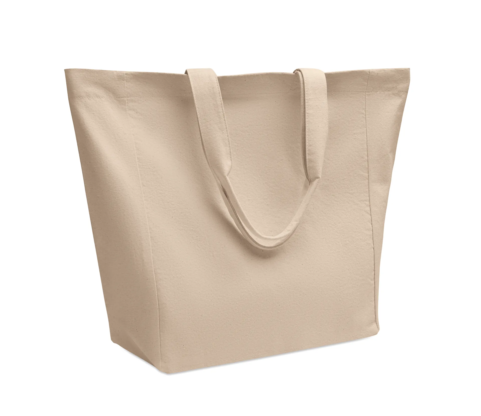 Katoenen boodschappentas Beige