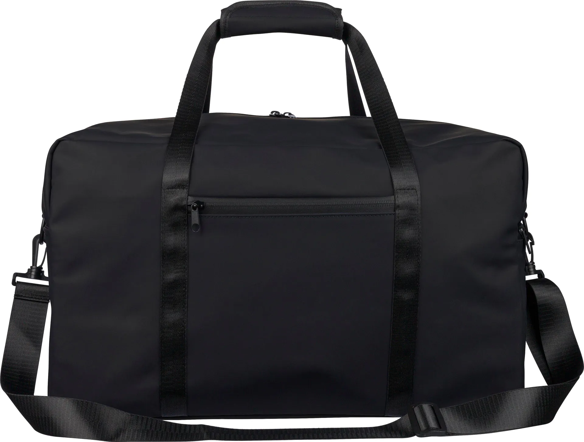 Gerecyclede PU dufflebag Mirae zwart
