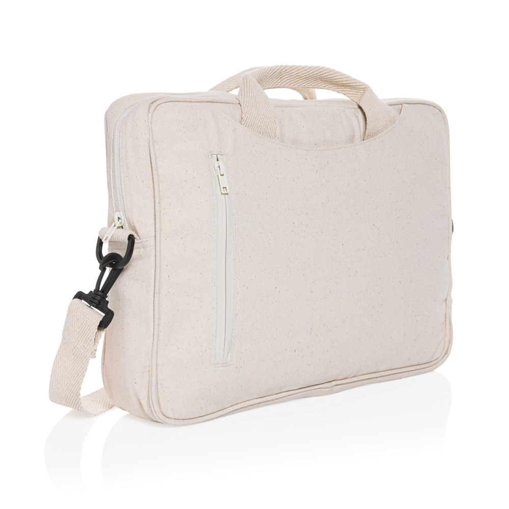 Laluka AWARE™ gerecyclede katoenen 15,4 inch laptoptas Laluka AWARE™ gerecyclede katoenen 15,4 inch laptoptas