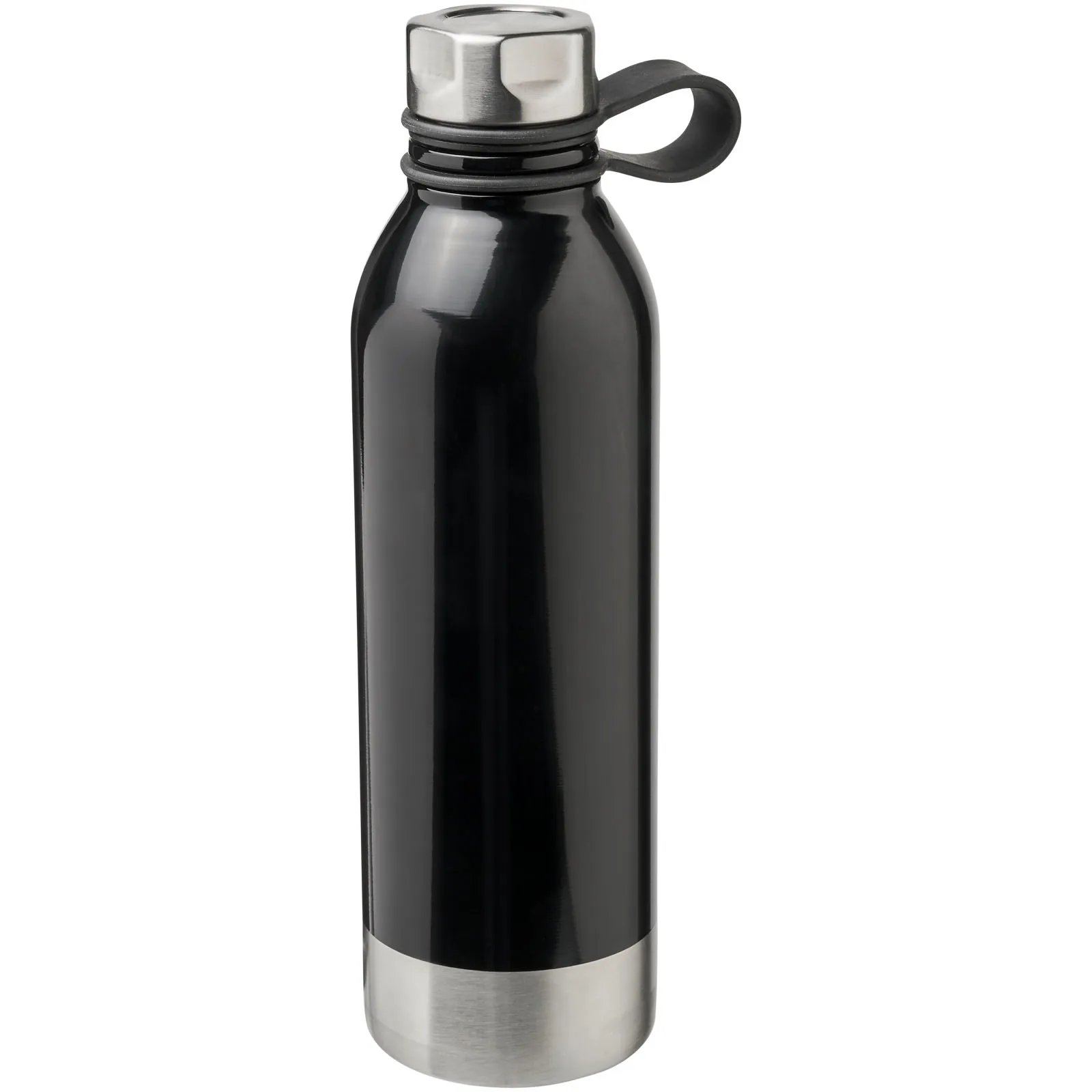 Perth 740 ml roestvrijstalen drinkfles Zwart
