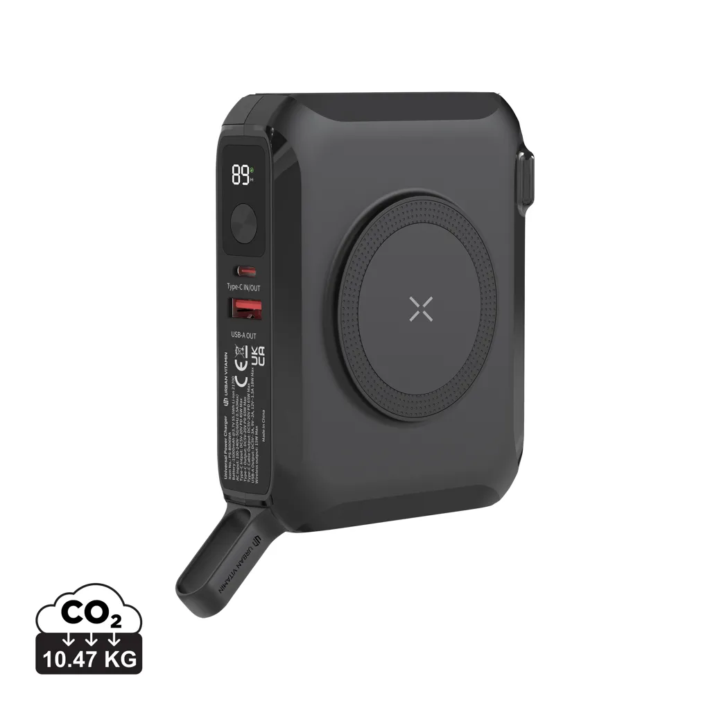 Urban Vitamin Oxnard 5-in-1 65W universele oplader zwart