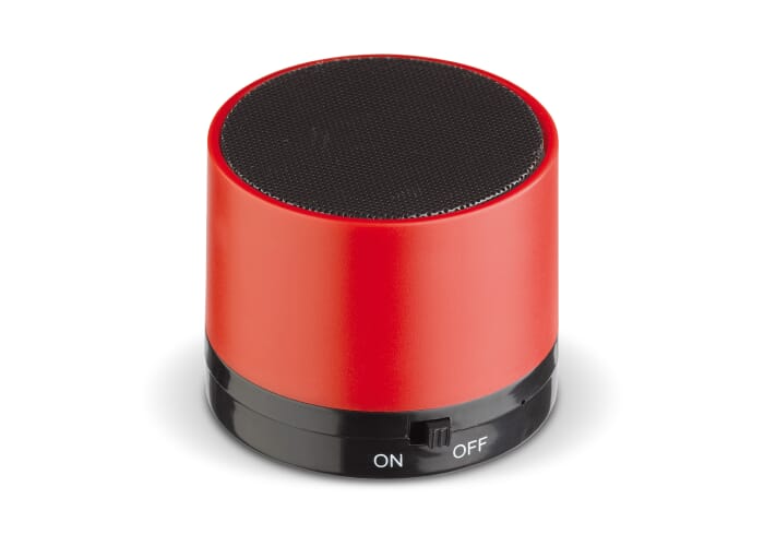 Draadloze mini speaker 3W Rood